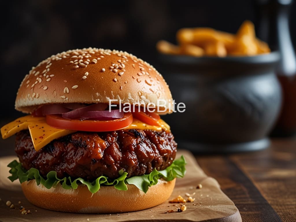 Spicy BBQ Burger